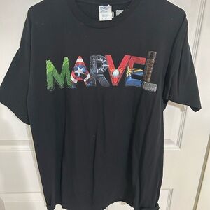 Marvel Black Graphic T-Shirt men’s large